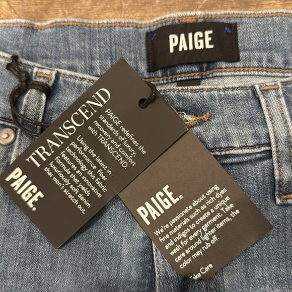 NWT PAIGE Men's Lennox Transcend Slim Jean Colin Size 31 - Picture 7 of 9